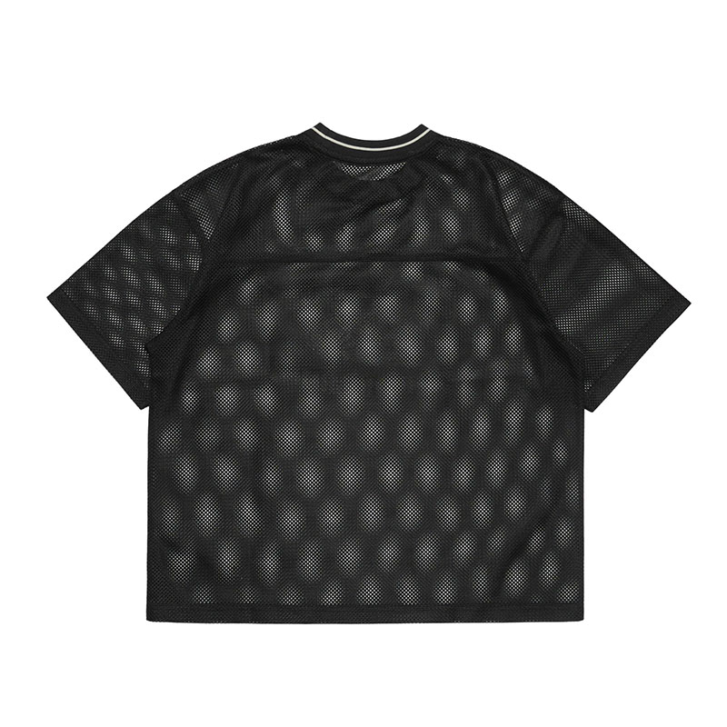 MESH SS TEE -3COLOR-