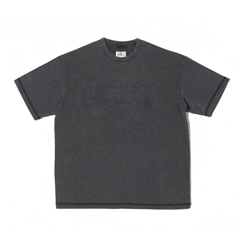 LOGO VINTAGE SS TEE -2COLOR-(CHARCOAL)
