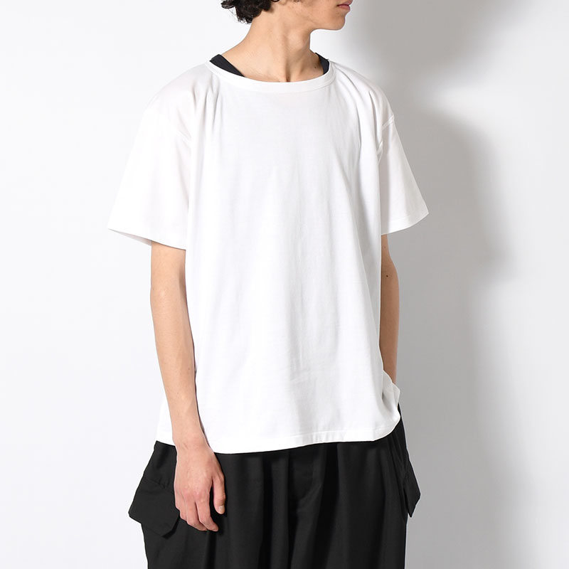 BOATNECK T-SHIRT "JAMES" -2.COLOR-