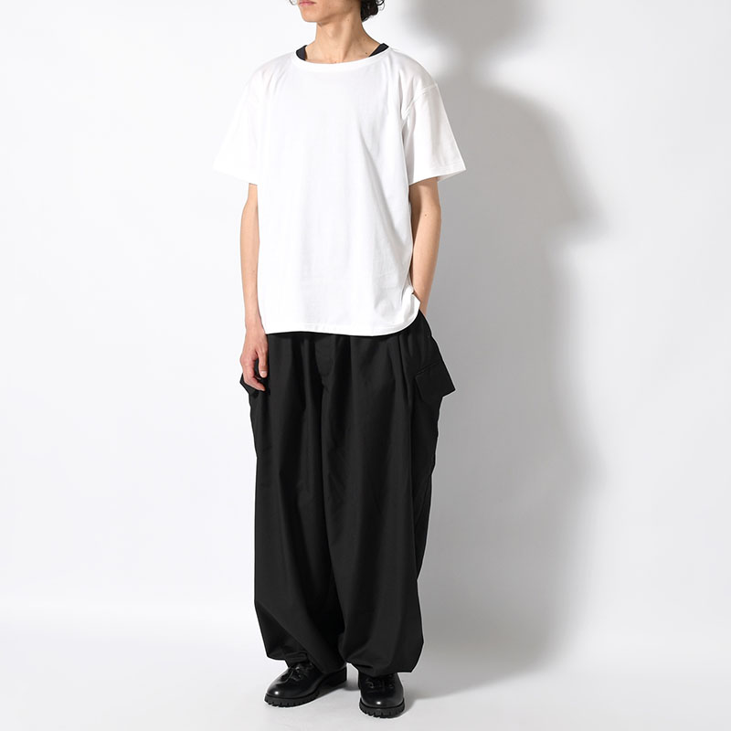 BOATNECK T-SHIRT "JAMES" -2.COLOR-