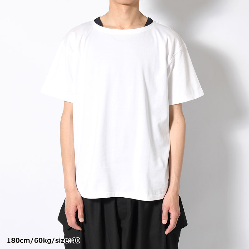 BOATNECK T-SHIRT "JAMES" -2.COLOR-