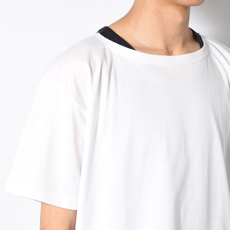 BOATNECK T-SHIRT "JAMES" -2.COLOR-