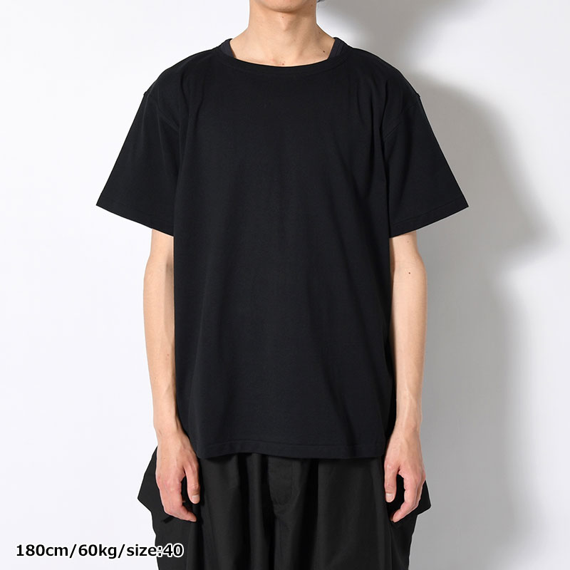 BOATNECK T-SHIRT "JAMES" -2.COLOR-