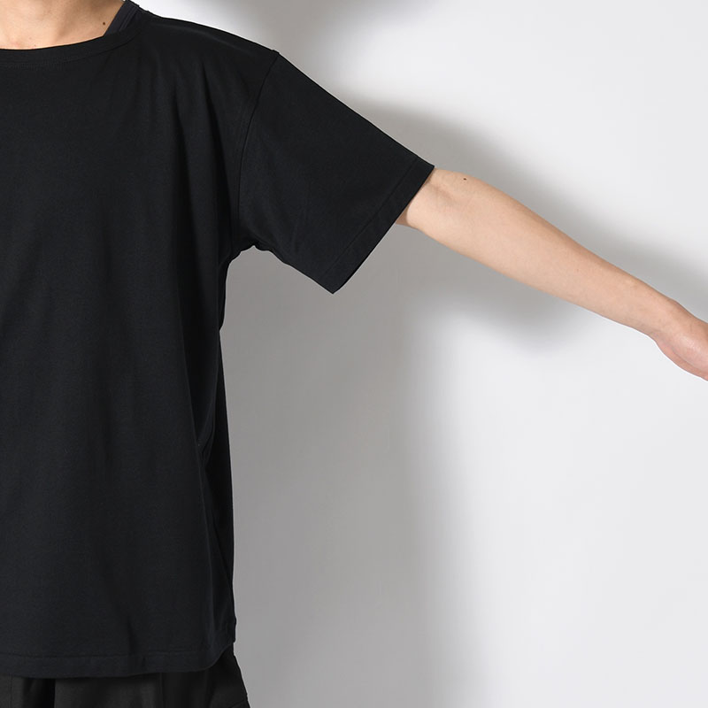 BOATNECK T-SHIRT "JAMES" -2.COLOR-