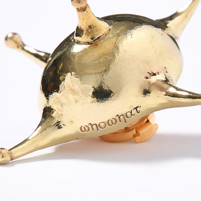 STAR PIN BROOCH / VEGA -BRASS-