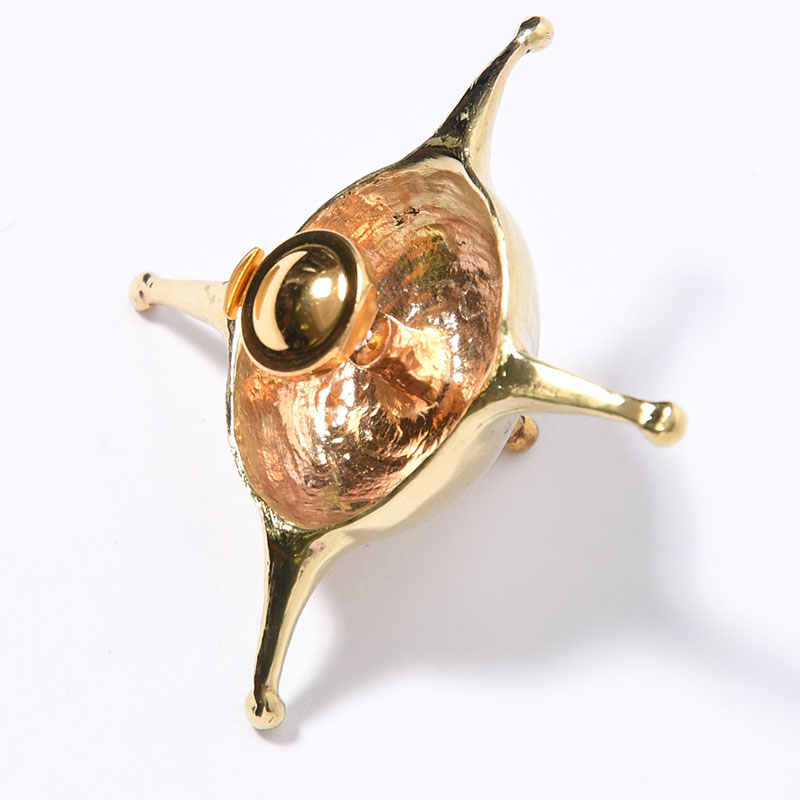STAR PIN BROOCH / VEGA -BRASS-