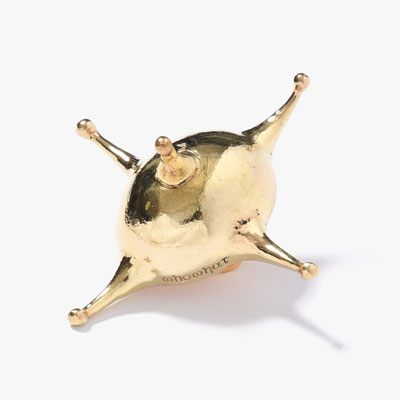 STAR PIN BROOCH / VEGA -BRASS-