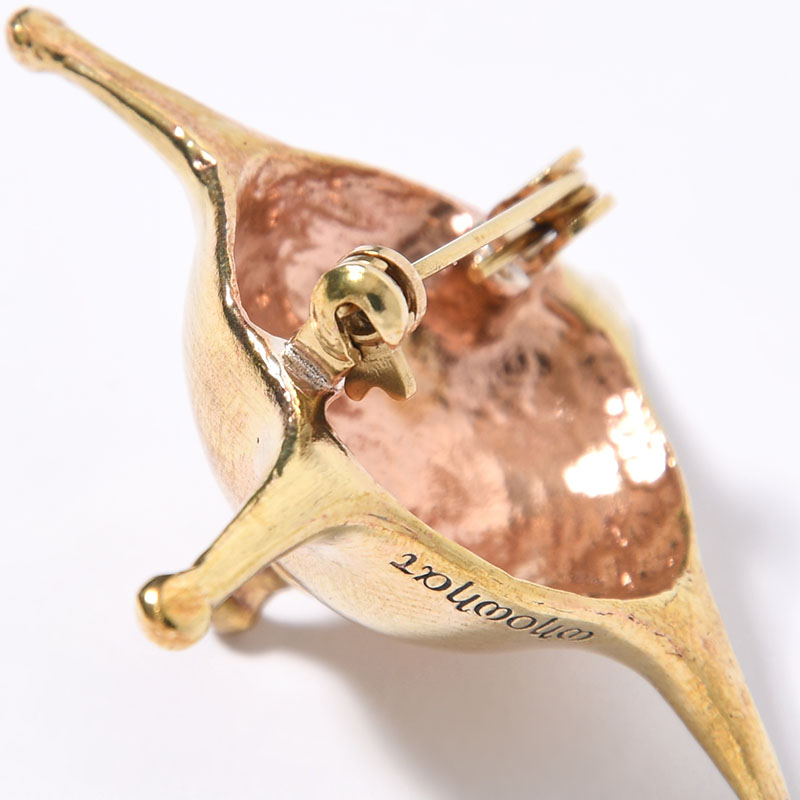 STAR BROOCH / ALTAIR -BRASS-