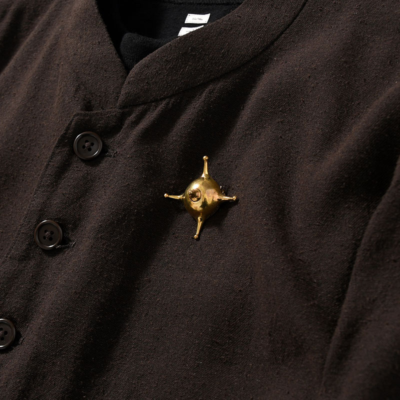 STAR BROOCH / ALTAIR -BRASS-