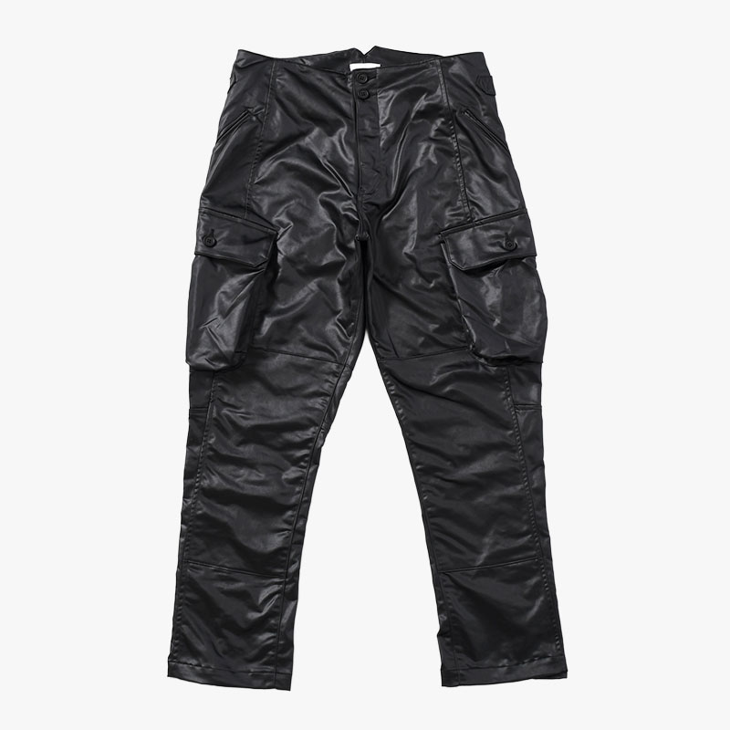 MOTORCYCLE PANTS -BLACK-