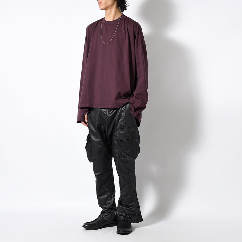 MOTORCYCLE PANTS -BLACK-