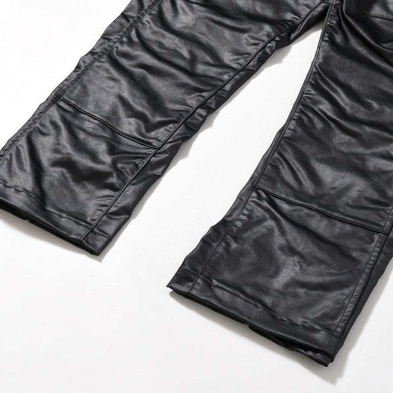 MOTORCYCLE PANTS -BLACK-