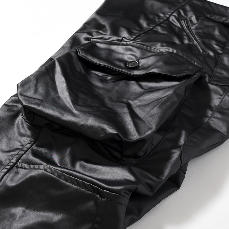 MOTORCYCLE PANTS -BLACK-