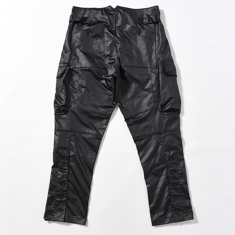 MOTORCYCLE PANTS -BLACK-
