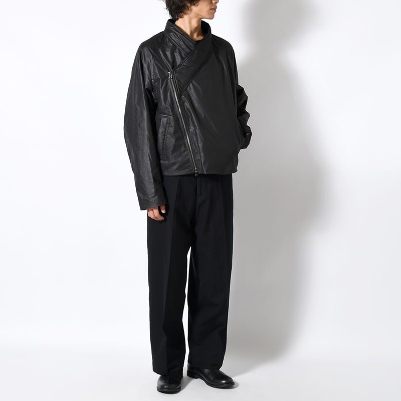 KIMONO BLOUSON -BLACK-