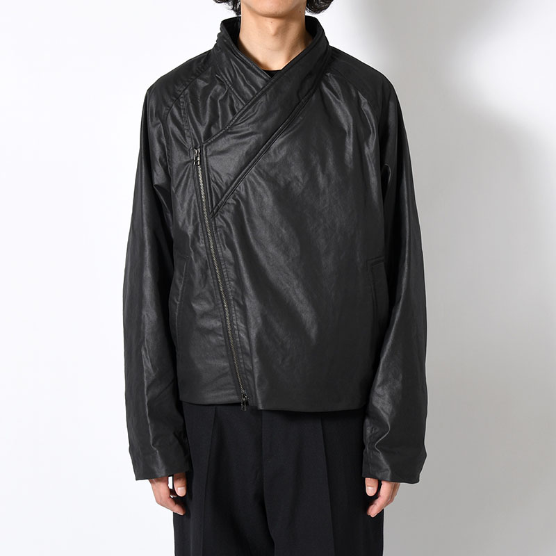 KIMONO BLOUSON -BLACK-