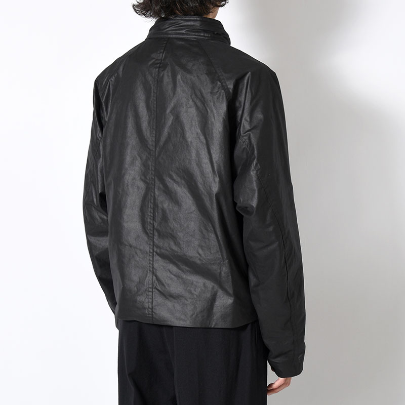 KIMONO BLOUSON -BLACK-