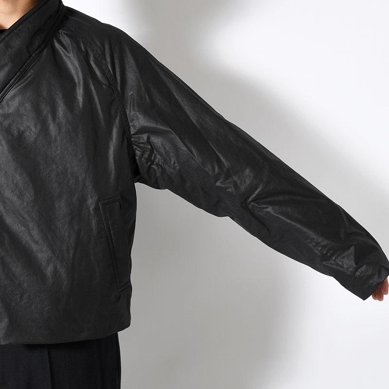 KIMONO BLOUSON -BLACK-