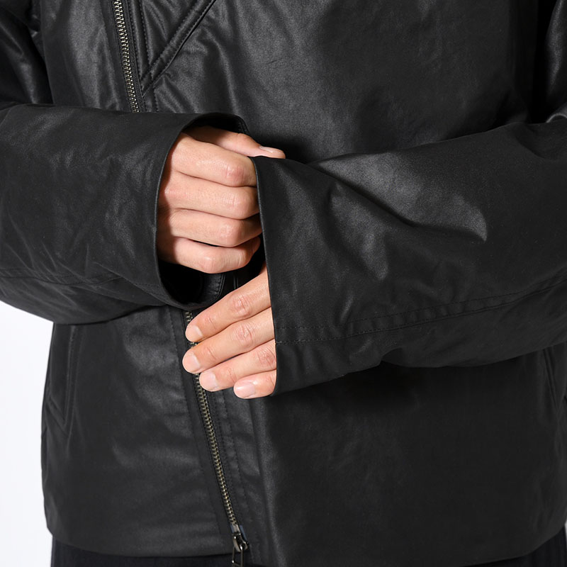 KIMONO BLOUSON -BLACK-