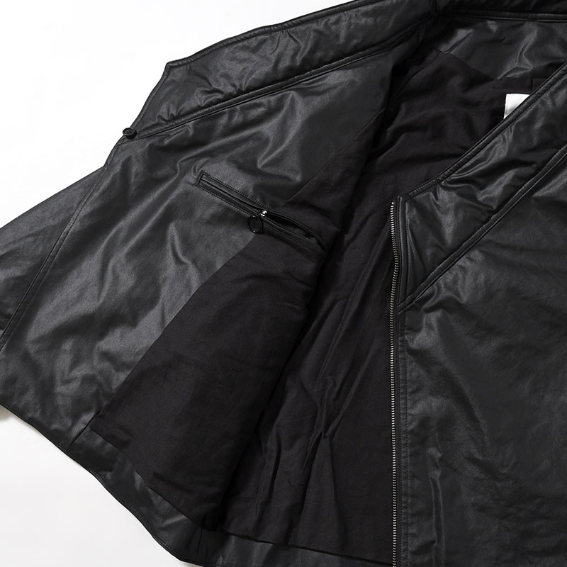 KIMONO BLOUSON -BLACK-