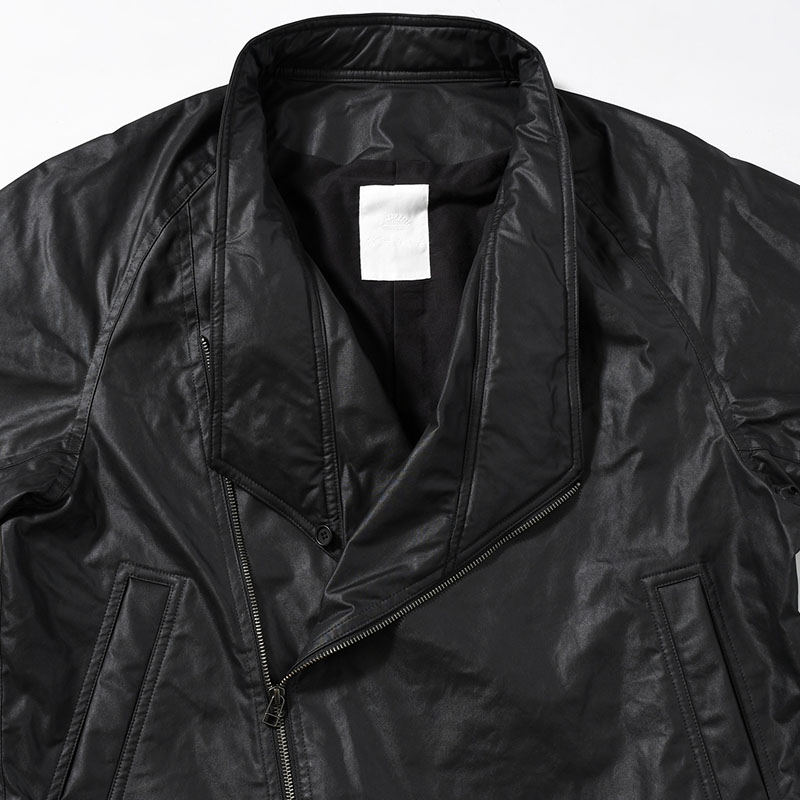 KIMONO BLOUSON -BLACK-