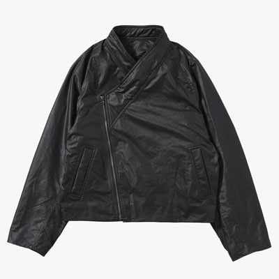 KIMONO BLOUSON -BLACK-