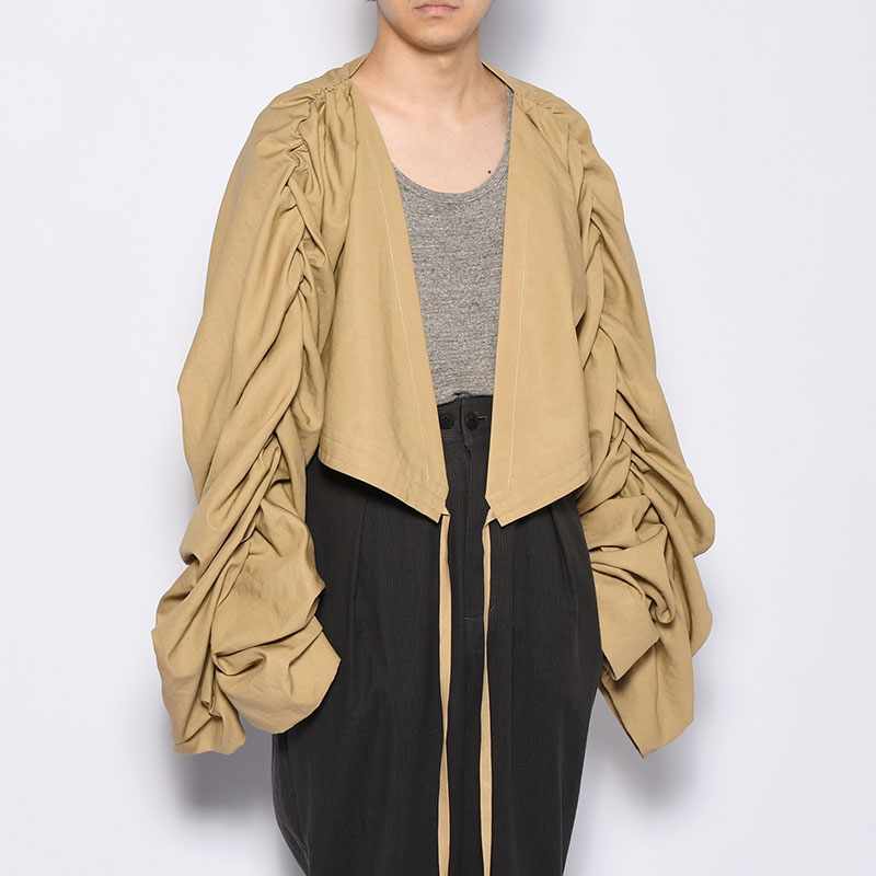 4 TRANSFORM WIDE SLEEVE -KHAKI BEIGE-