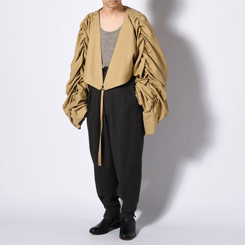 4 TRANSFORM WIDE SLEEVE -KHAKI BEIGE-