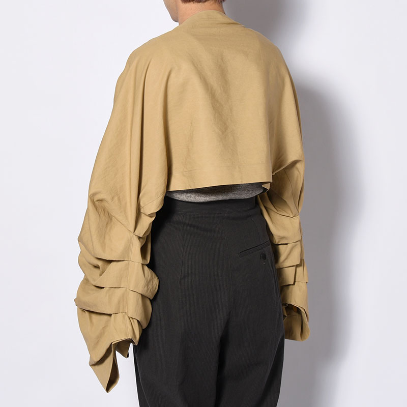 4 TRANSFORM WIDE SLEEVE -KHAKI BEIGE-
