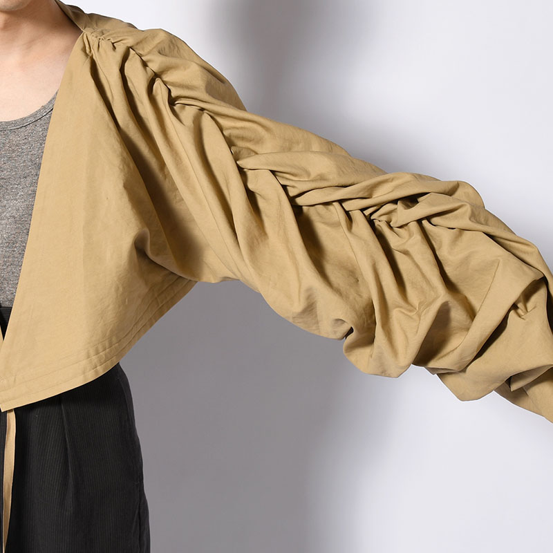 4 TRANSFORM WIDE SLEEVE -KHAKI BEIGE-