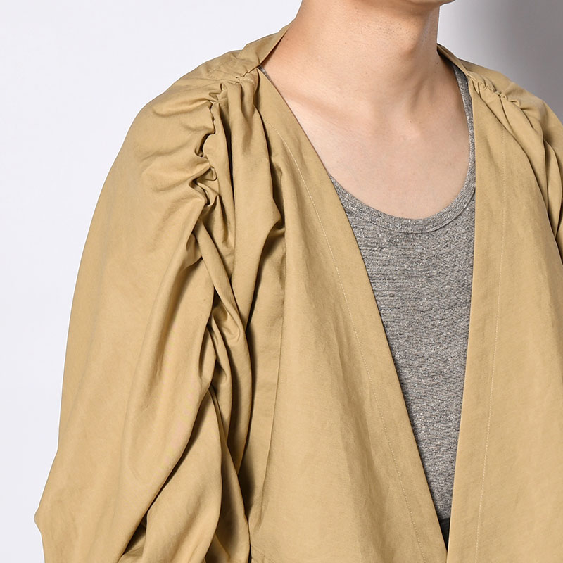 4 TRANSFORM WIDE SLEEVE -KHAKI BEIGE-