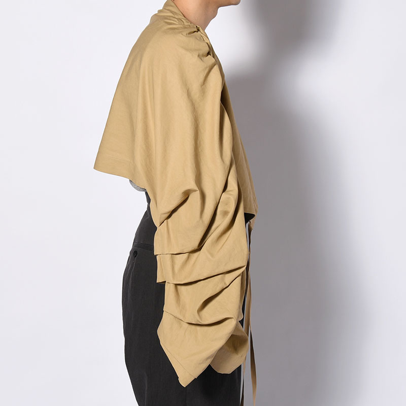 4 TRANSFORM WIDE SLEEVE -KHAKI BEIGE-