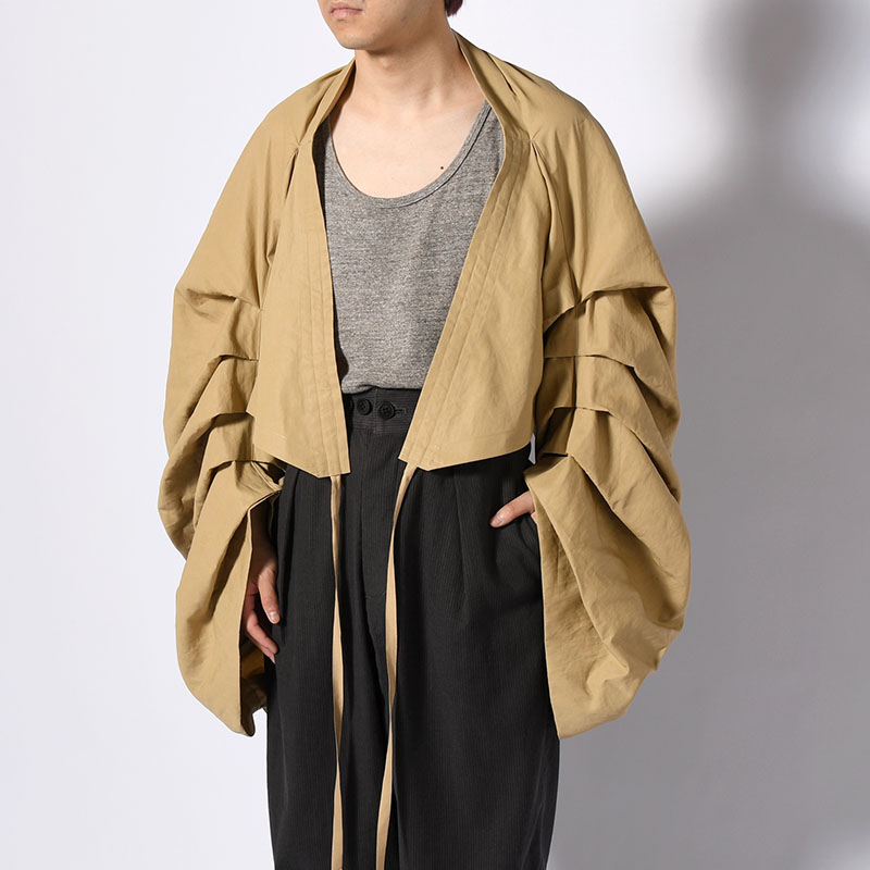 4 TRANSFORM WIDE SLEEVE -KHAKI BEIGE-
