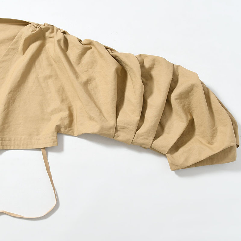 4 TRANSFORM WIDE SLEEVE -KHAKI BEIGE-