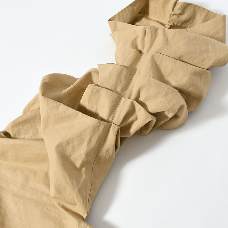4 TRANSFORM WIDE SLEEVE -KHAKI BEIGE-