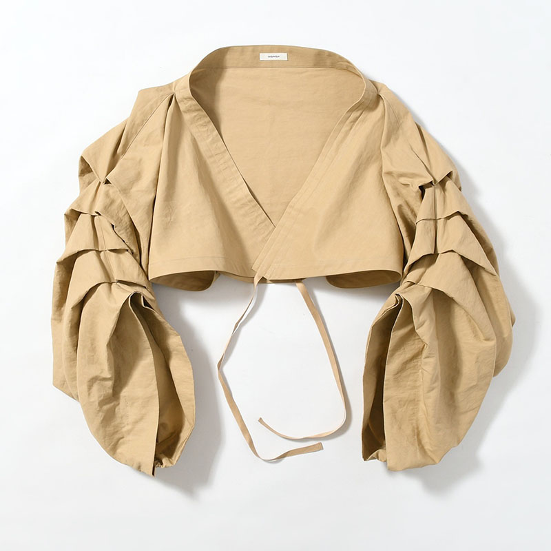 4 TRANSFORM WIDE SLEEVE -KHAKI BEIGE-