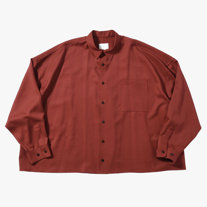 5X SHIRT (SHORT LENGTH) -2.COLOR-(BRICK RED)