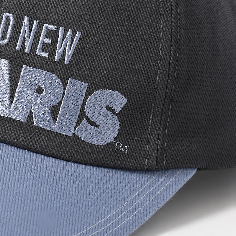 FOOTBALL CURVED VISOR CAP "TRAPBOY" -CHARCOAL-