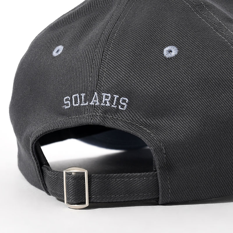 FOOTBALL CURVED VISOR CAP "TRAPBOY" -CHARCOAL-