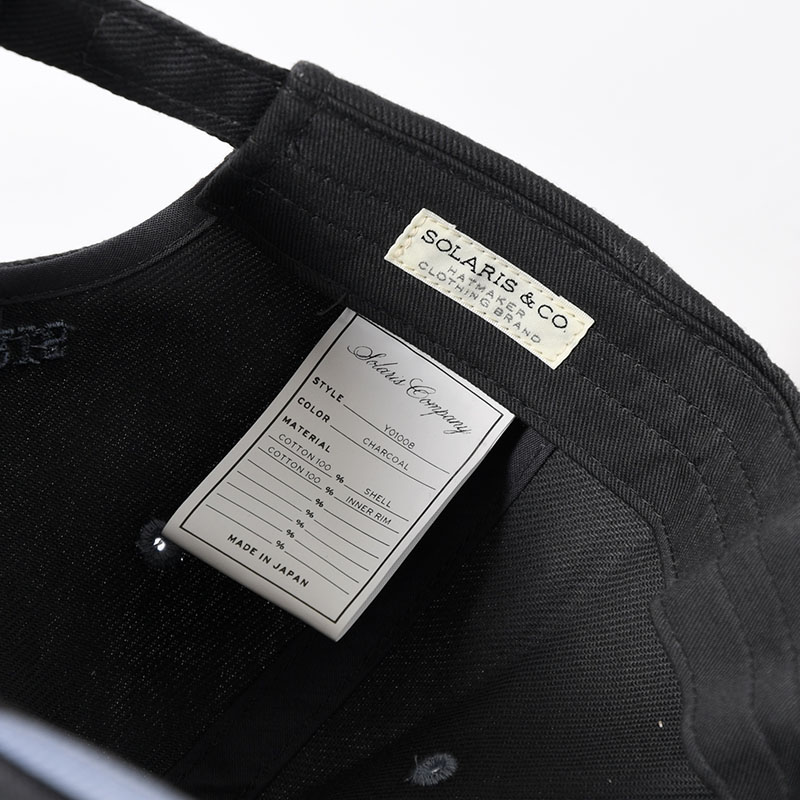 FOOTBALL CURVED VISOR CAP "TRAPBOY" -CHARCOAL-