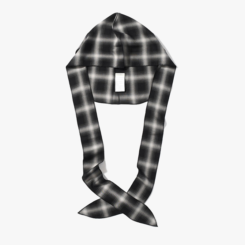 OMBRE RAYON SCALF "BOYHOOD" -2.COLOR-(BLACK)