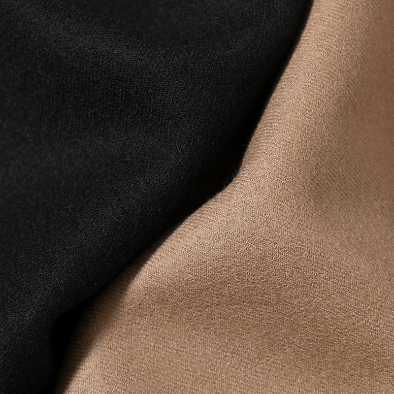 DOUBLE FACE WOOL SCALF "QUEEN" -2.COLOR-