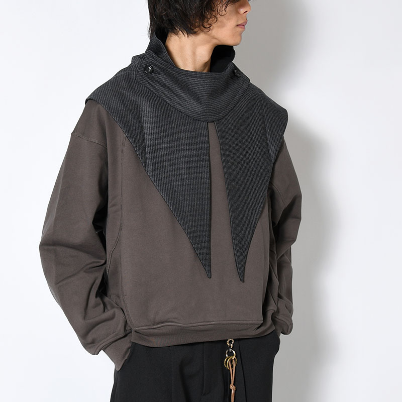 DOUBLE FACE WOOL SCALF "QUEEN" -2.COLOR-