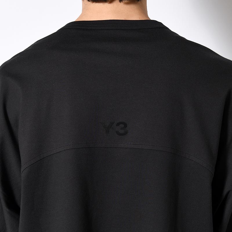 M 3S LS TEE -BLACK-