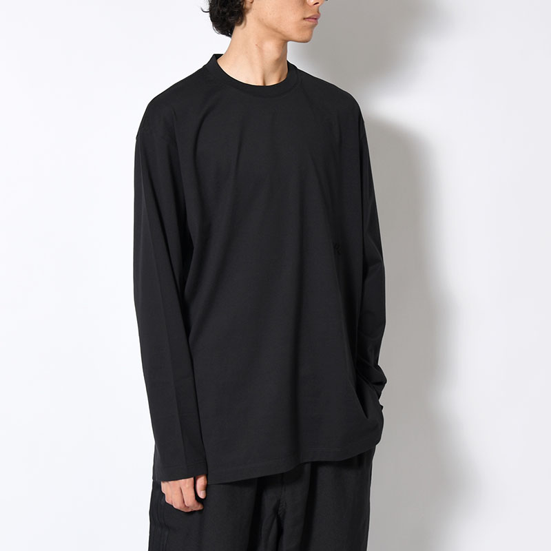 U Y-3 RELAXED LS TEE -BLACK-