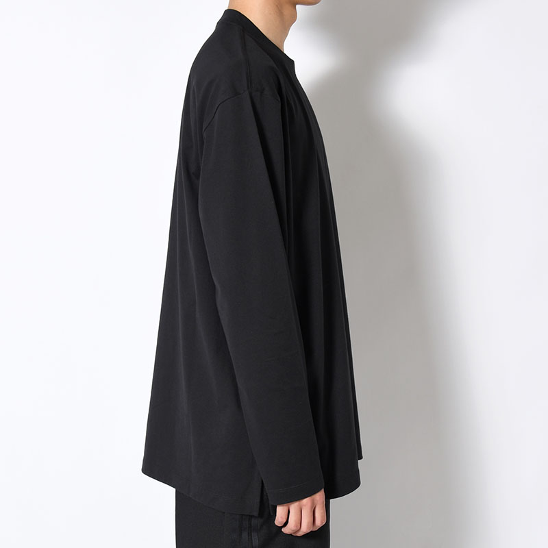 U Y-3 RELAXED LS TEE -BLACK-