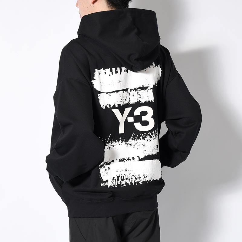 U GFX HOODIE -BLACK-