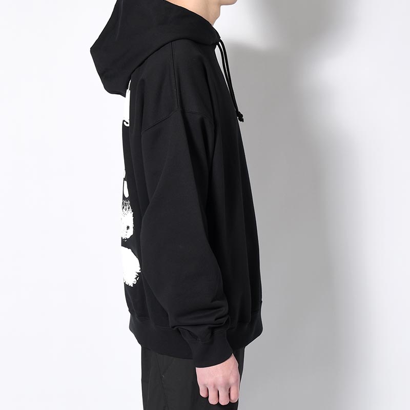 U GFX HOODIE -BLACK-