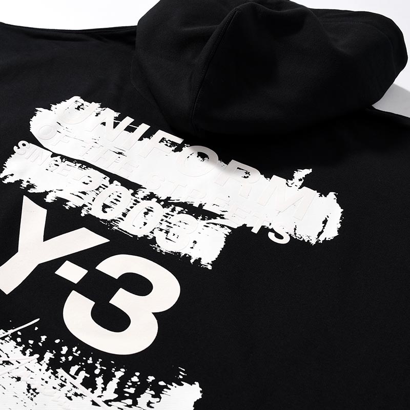 U GFX HOODIE -BLACK-