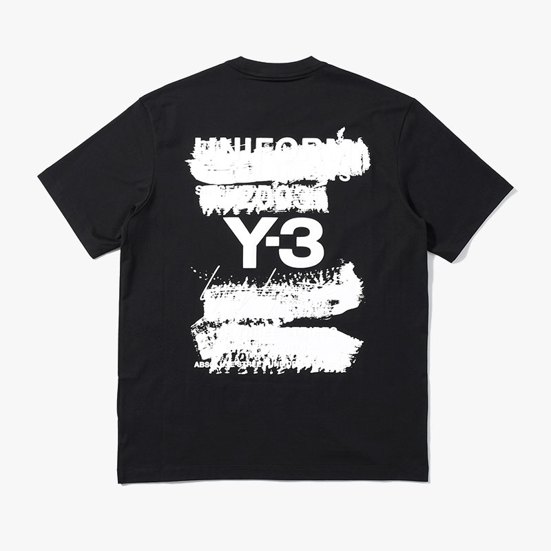 U GFX SS TEE -BLACK-